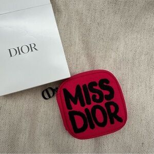 Miss Dior pink pouch